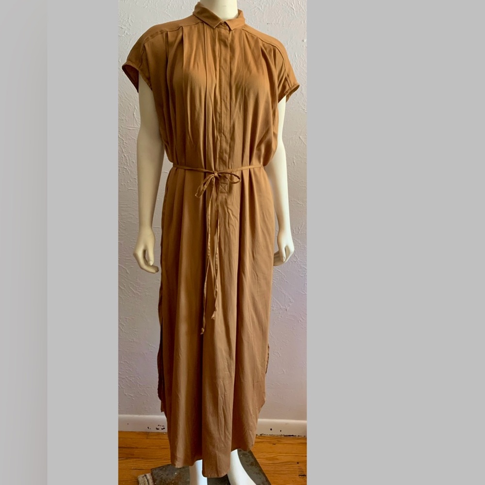 NWT Young Fabulous & Broke Midi Shirtdress Size M